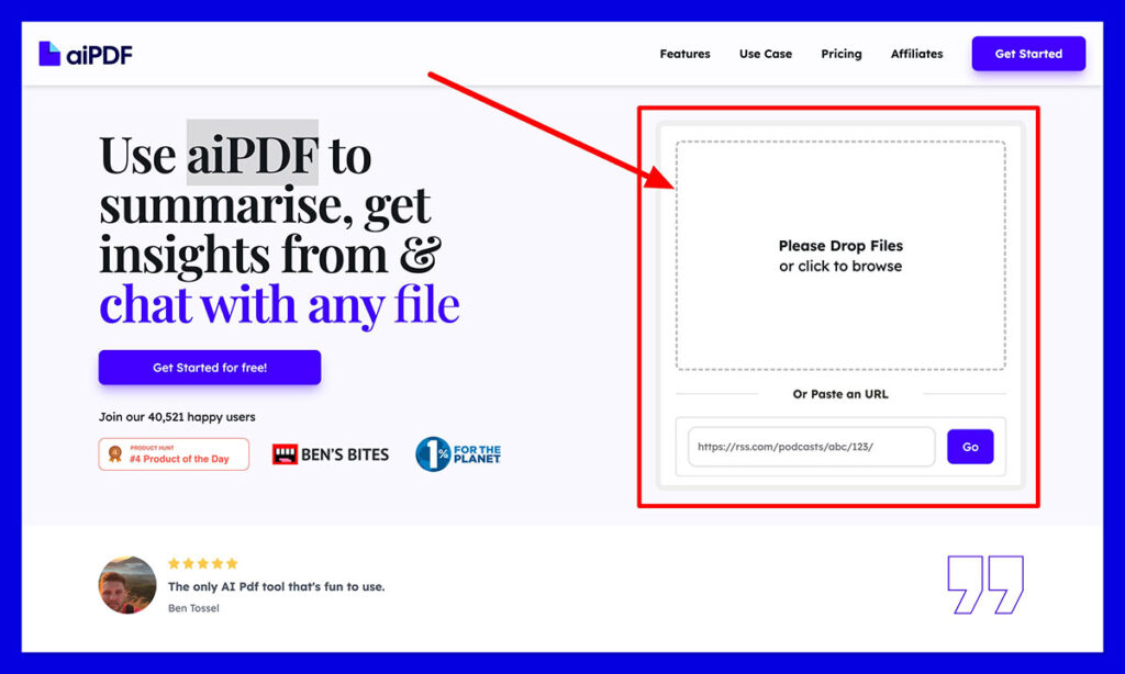 aipdf upload pdf
